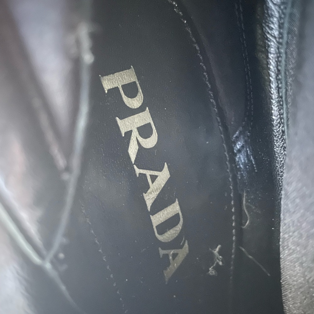 Prada Black Leather Thigh High Boots 🎩 - Picture 14 of 14
